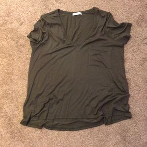 Lush Olive Green Tee